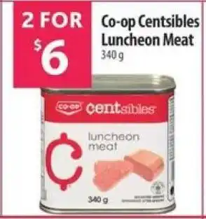 Co-op Co-op Centsibles Luncheon Meat 340g offer