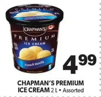 CHAPMAN'S PREMIUM ICE CREAM 2L Assorted