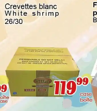 Marche C&T White Shrimp 26/30 offer