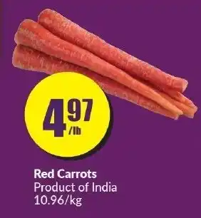 FreshCo Red Carrots offer