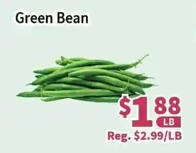 Blue Sky Supermarket Green Bean offer