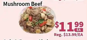 Blue Sky Supermarket Mushroom Beef offer