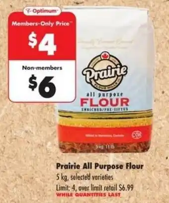 No Frills Prairie All Purpose Flour offer