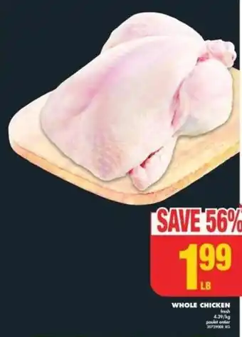 No Frills Whole Chicken offer