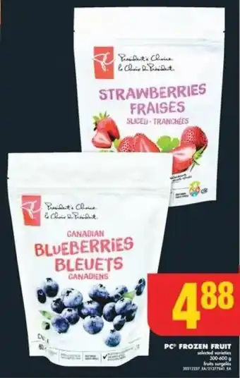 No Frills PC FROZEN FRUIT offer