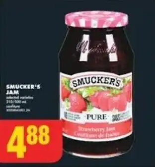 No Frills SMUCKER'S JAM offer