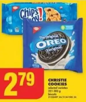 No Frills CHRISTIE COOKIES offer