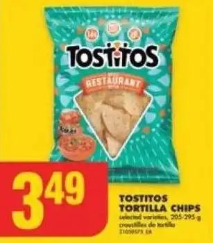 No Frills TOSTITOS TORTILLA CHIPS offer