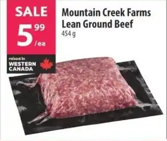 Co-op Mountain Creek Farms Lean Ground Beef 454g offer