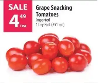 Co-op Grape Snacking Tomatoes offer