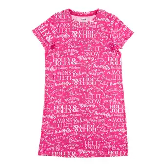 Giant Tiger Comfy Cozy Women's Short Sleeve Printed Sleepshirt offer