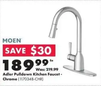 Kent Adler Pulldown Kitchen Faucet Chrome offer