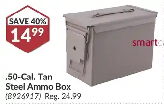 Princess Auto 50-Cal. Tan Steel Ammo Box offer