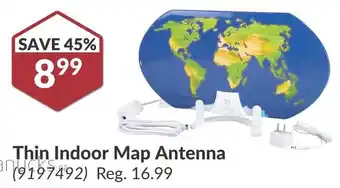 Princess Auto Thin Indoor Map Antenna offer