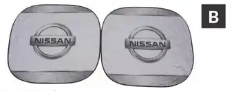 Princess Auto 2 pc Spring Sunshades Nissan offer