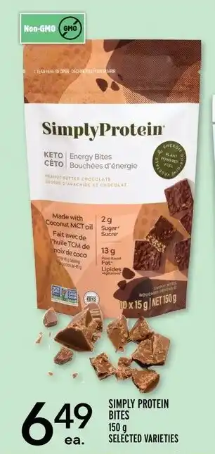 Metro SIMPLY PROTEIN BITES 150g SELECTED VARIETIES offer