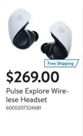 Walmart Pulse Explore Wirelese Headset offer