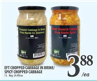 Al Premium Food Mart EFT CHOPPED CABBAGE IN BRINE/ SPICY CHOPPED CABBAGE offer