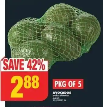 No Frills AVOCADOS offer