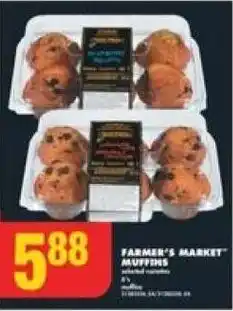 No Frills FARMER'S MARKET MUFFINS offer