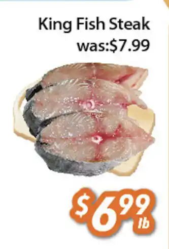 Ample Food Market King Fish Steak offer
