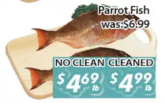 Ample Food Market Parrot Fish offer