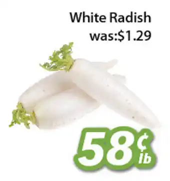Ample Food Market White Radish offer