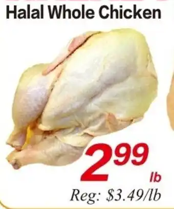 Superking Supermarket Halal Whole Chicken offer