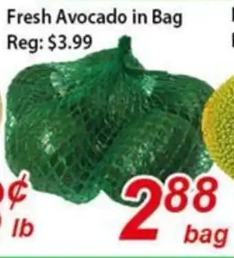 Seasons Foodmart Fresh Avocado in Bag offer