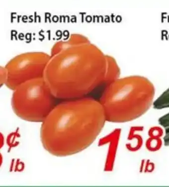 Seasons Foodmart Fresh Roma Tomato offer