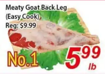 Seasons Foodmart Meaty Goat Back Leg (Easy Cook) offer