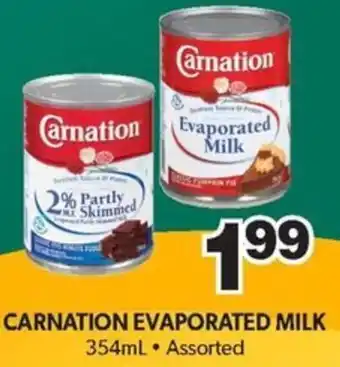 Colemans CARNATION EVAPORATED MILK offer