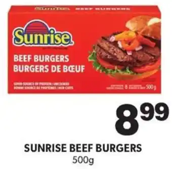 Colemans SUNRISE BEEF BURGERS 500g offer