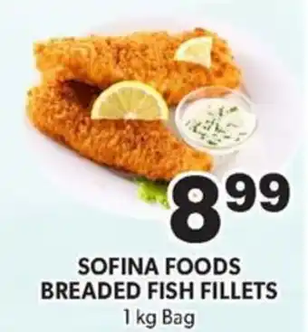 Colemans SOFINA FOODS BREADED FISH FILLETS offer