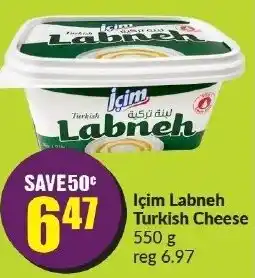 FreshCo Içim Labneh Turkish Cheese 550 g offer