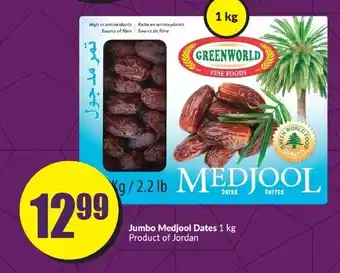 FreshCo Jumbo Medjool Dates 1 kg offer