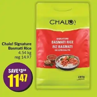 FreshCo Chalo! Signature Basmati Rice offer