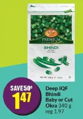 FreshCo Deep IQF Bhindi Baby or Cut Okra 340 g offer