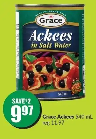 FreshCo Grace Ackees 540 mL offer
