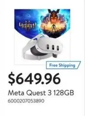 Walmart Meta Quest 3 128GB offer