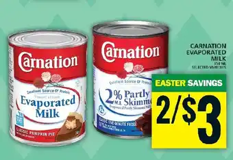 Food Basics CARNATION EVAPORATED offer