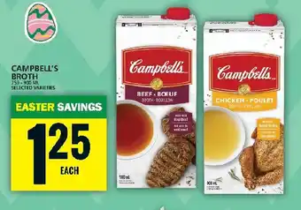 Food Basics CAMPBELL'S BROTH offer