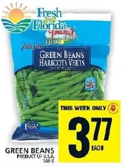 Food Basics GREEN BEANS offer