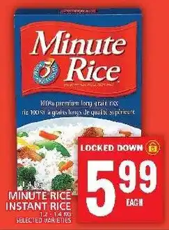 Food Basics MINUTE RICE INSTANT RICE offer