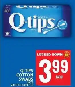 Food Basics Q-TIPS COTTON SWABS offer