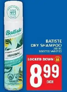 Food Basics BATISTE DRY SHAMPOO offer