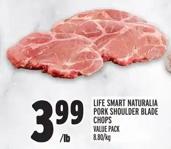 Metro LIFE SMART NATURALIA PORK SHOULDER BLADE CHOPS offer