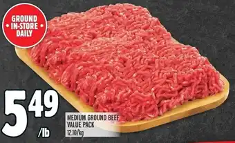 Metro MEDIUM GROUND BEEF VALUE PACK offer