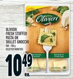 Metro OLIVIERI FRESH STUFFED PASTA OR SKILLET GNOCCHI offer