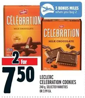 Metro LECLERC CELEBRATION COOKIES offer